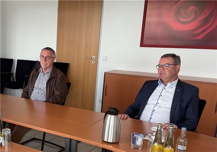 Günter Kern (l.) und Horst Gies. Foto: ROB