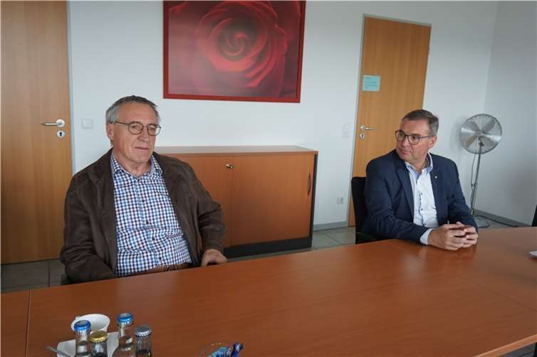 Günter Kern und Horst Gies betrachten die Flut im Ahrtal auch als Chance für die Zukunft.