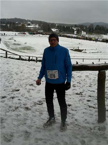 Günter Mönch im verschneiten Siebengebirge.privat