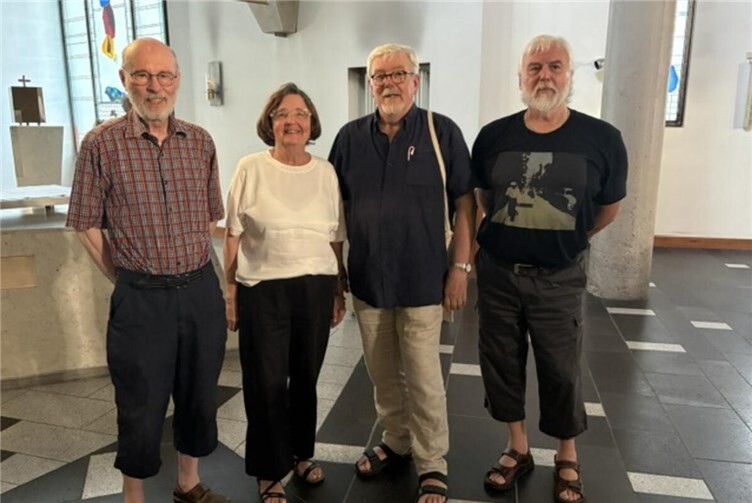 Günther Salz, Anne Basten, Prof. Dr. Segbers. Helmut Gelhard