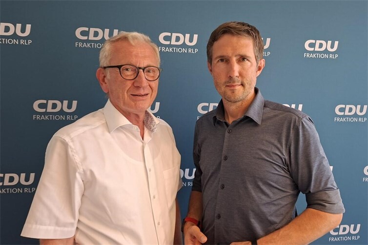 Guido Orthen MdL und Christoph Gensch MdL, beide CDU