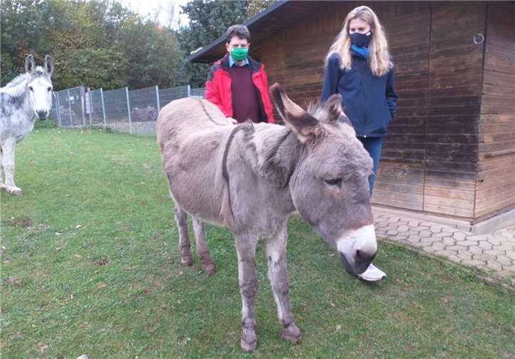 Gunnar Bach zu Gast beim Tierschutzverein Mons & Tabor. Foto: privat