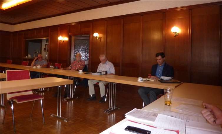 Gustav Gehrmann, Sigurd Remy, Werner Johann Kessler, Rabbiner Alexander Grodensky. Foto: privat