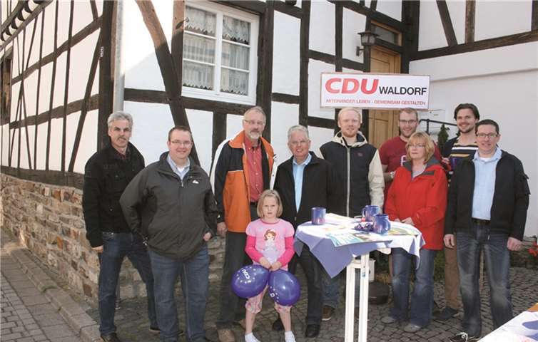 Gut aufgestellt für die Gemeinde- und Verbandsgemeinderatswahl: die Kandidaten der CDU.privat