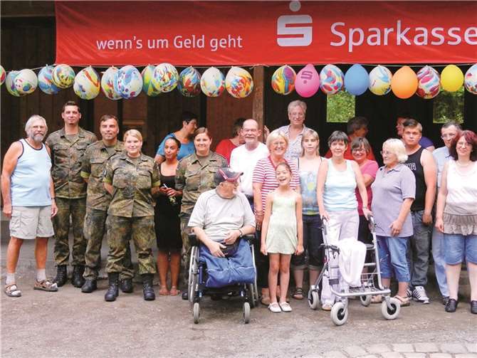 Gut besucht war das Sommerfest der MS-Selbsthilfegruppe auf dem Beller Waldplatz. privat