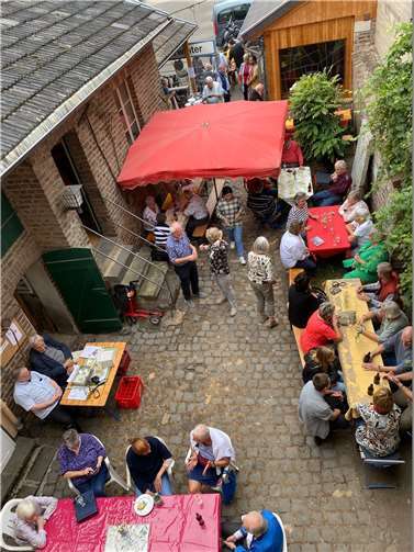 Gut besucht war das nach drei Jahren wieder stattfindende Fest.. Foto: Rathausverein