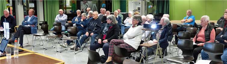 Gut besucht war die Mitgliederversammlung der Wählervereinigung Bürger für Meckenheim (BfM) am 8. November in der GGS Merl.Privat