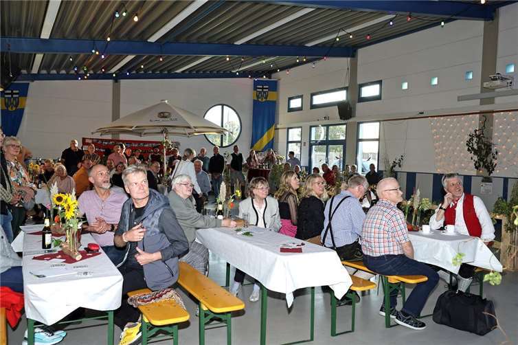 Gut besuchter Festkommers in der Vischeltalhalle.
