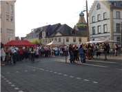 Gut besuchtes Festival.