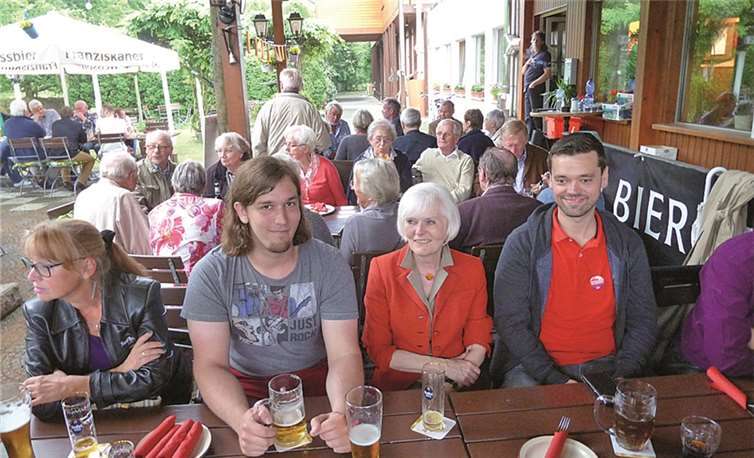 Gut gelaunt erlebten die zahlreichen Besucher den Jazz-Abend der SPD in Meckenheim. privat