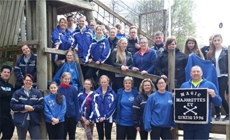 Gut gelaunt fleißig trainiert - schön war es im Trainingslager.  Privat