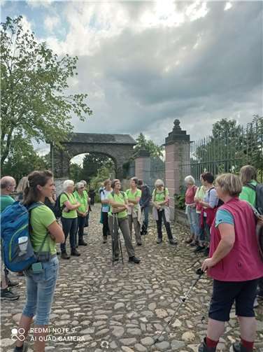 Gut gelaunt ging es für die Wandergruppe nach Rommersdorf. Foto: privat