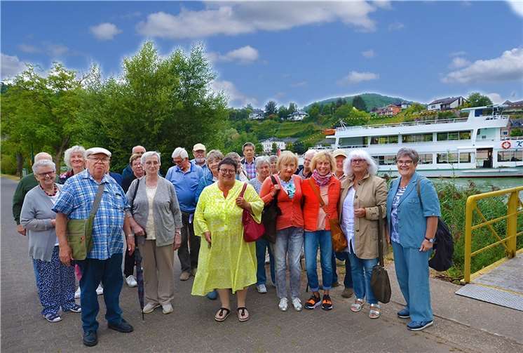 Gut gelaunt kam man am späten Nachmittag in Bullay an. Foto: privat