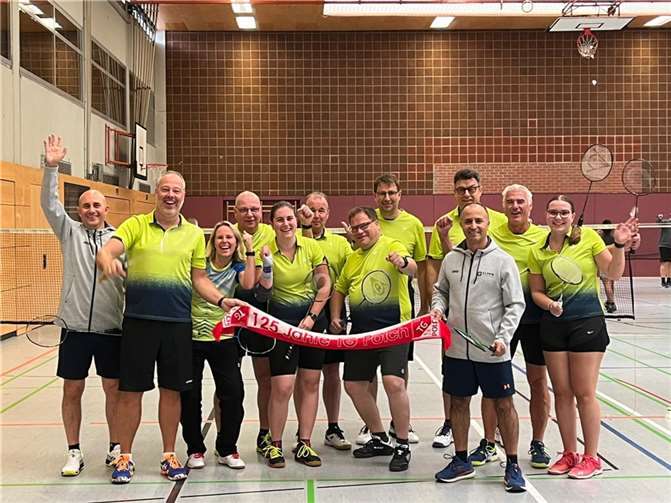 Gut gelaunt startete das Polcher Team in die Spiele des Grufti-Cups. Quellen: Turngesellschaft 1888 Polch