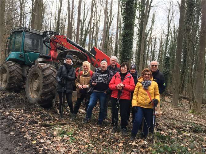 Gut gelaunt starteten die Wanderer des Eifelvereins Bad Breisig zu ihrer Sonntagswanderung.  Foto: privat