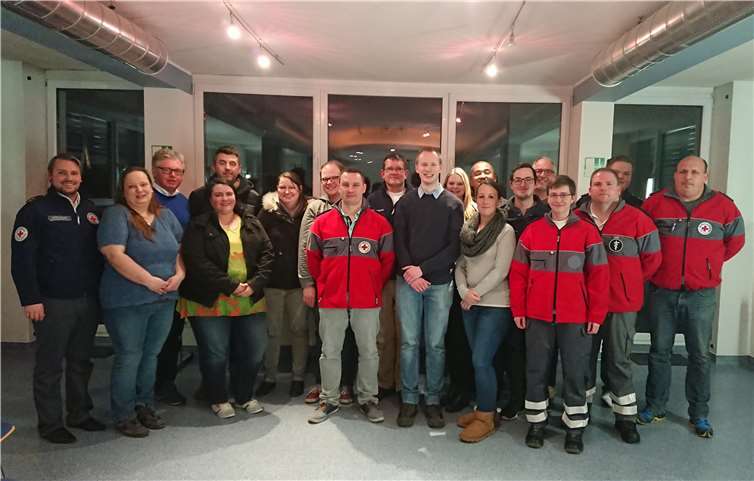 Gut gelaunt zeigten sich die Teilnehmer der DRK Kreiskonferenz der Bereitschaften. privat