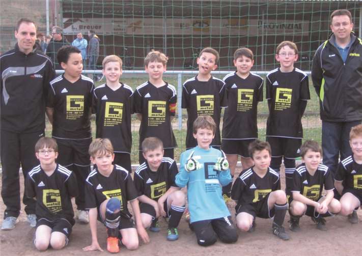 Gut gespielt, aber trotzdem verloren - die Nickenicher E-Jugend.privat