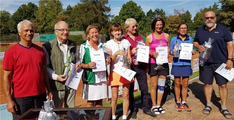 Gut vertreten die Konkurrenzen Mixed 50 und 60Fotos: privat