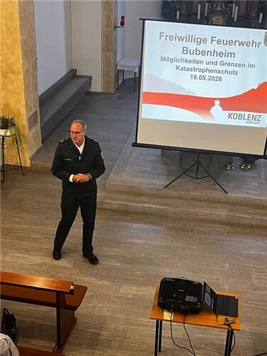 Gut vorbereitet für den Ernstfall.