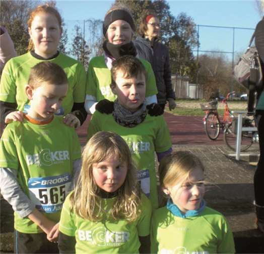 Gute Ergebnisse beim Insellauf in Königswinter erzielten die jungen Leichtathleten des VfB Linz. privat