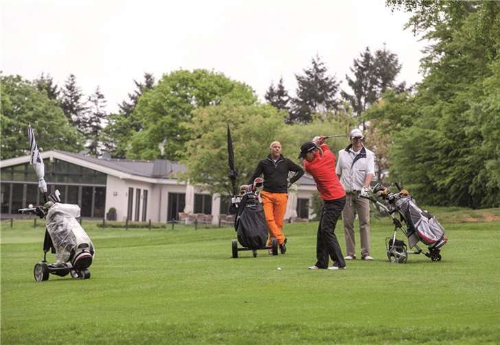 Gute Lage auf dem Fairway: Beim Golfclub Bonn-Godesberg in Wachtberg wurde guter Sport geboten.