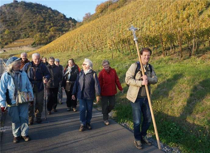Gute Laune allerseits - auf den Spuren des Heiligen Martin. Andreas Kossmann