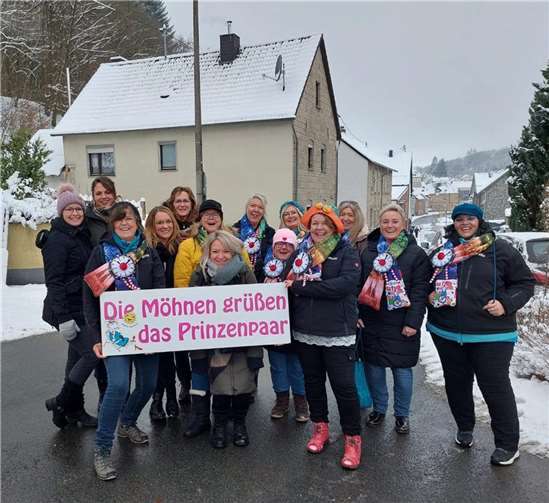 Gute Laune herrschte bei den Möhnen. Foto: privat