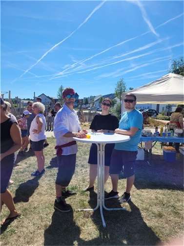 Gute Laune herrschtee beim Piratenfest. Fotos: privat