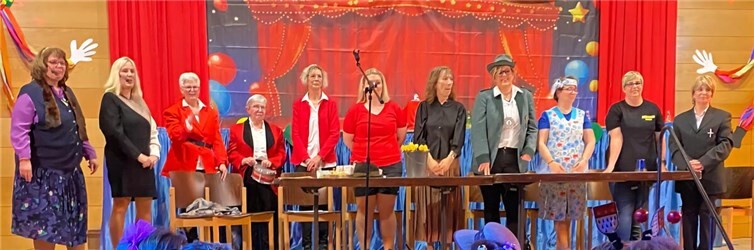 Gute Laune in Niederlützingen.  Foto: privat