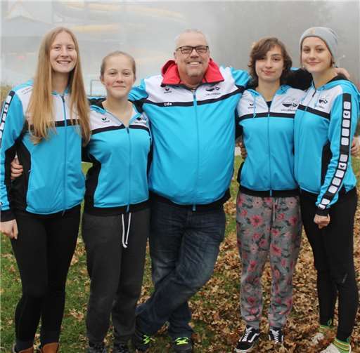 Gute Laune nach dem Wettkampf. privat