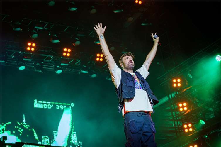 Gute Laune und große Show: Marteria bei Rock am Ring 2022. Foto: Axel Live Pictures