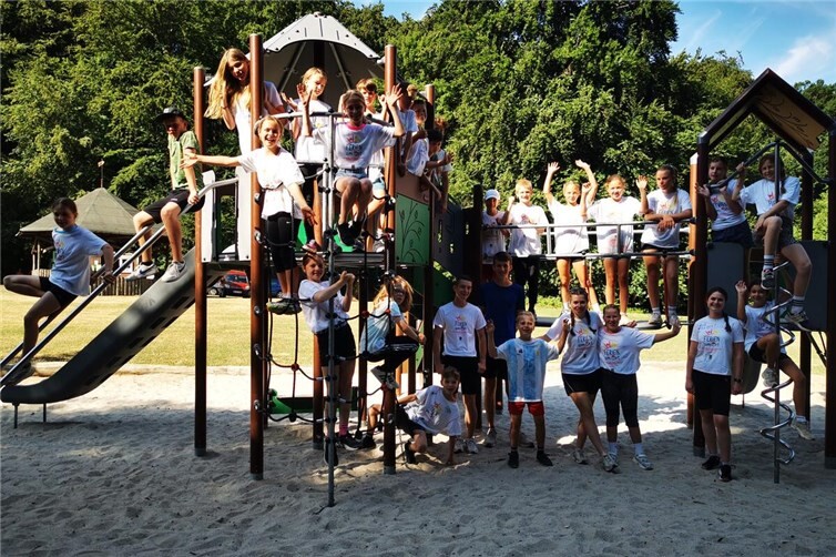 Gute Laune und viel Action gab`s im Waldkletterpark