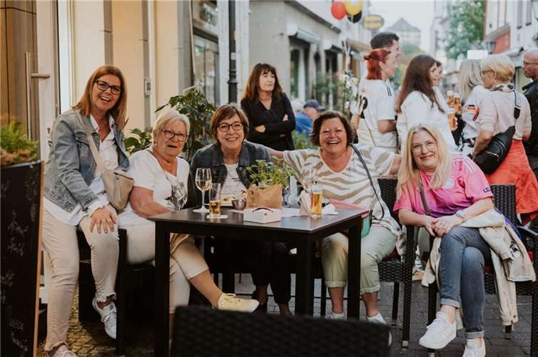 Gute Laune, wo man hinschaute: Das war der „First Friday“. Foto: privat