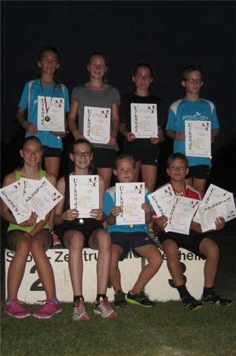 Gute Leistungen erzielten die Leichtathleten (U12 und U14) beim Abendsportfest.  Stephan König