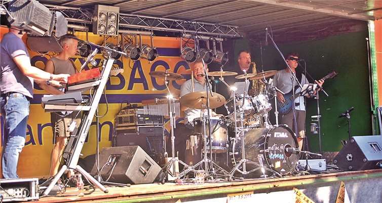 Gute Live-Musik sorgte für eine tolle Partystimmung.