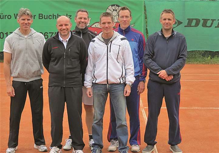 Gute Stimmung: Tabellenführer Herren 30. privat