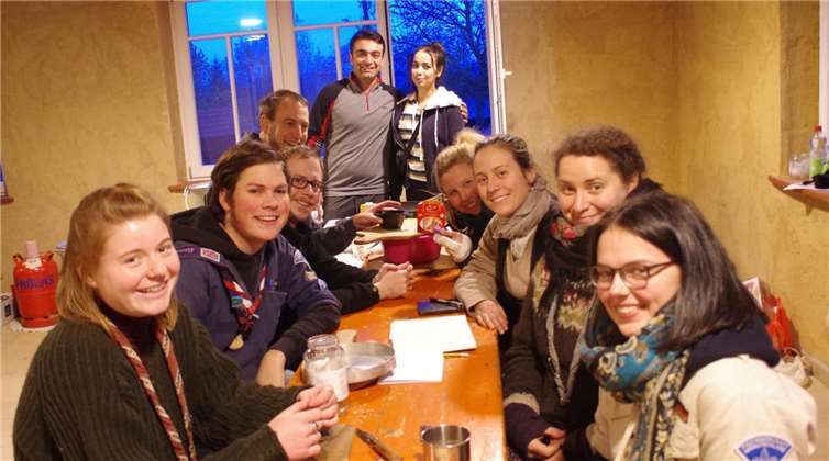 Gute Stimmung auf dem Handwerkerhof.Foto: privat