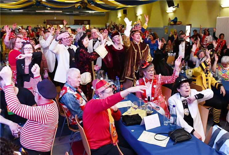 Gute Stimmung bei den Gästen.