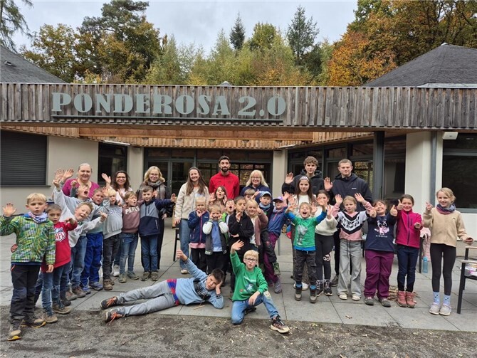 Gute Stimmung bei der Ferienbetreuung auf der Ponderosa 2.0. Foto: Stadt Bendorf