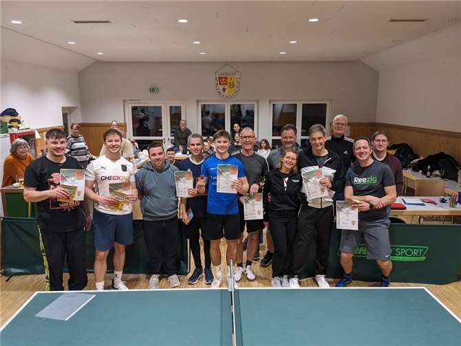 Gute Stimmung bei der Vereins- und Dorfmeisterschaft.Foto: privat