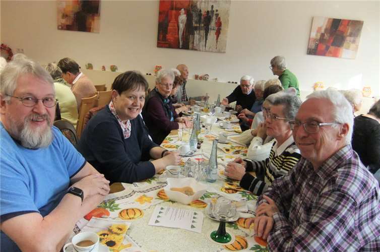 Gute Stimmung beim Döppekooche-Essen. Foto: privat