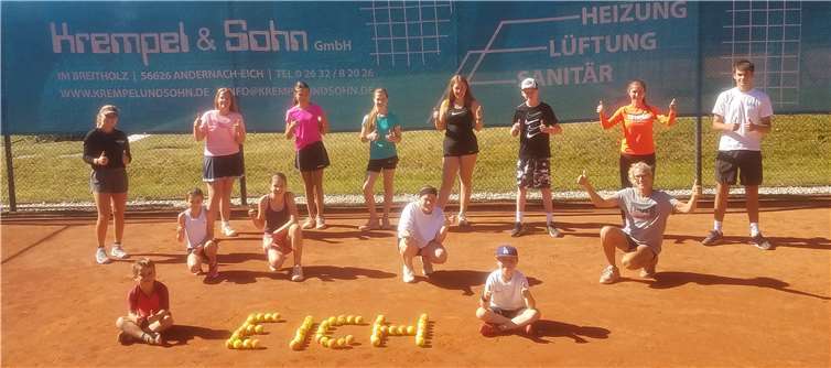 Gute Stimmung beim Sommercamp in Eich. Foto: privat