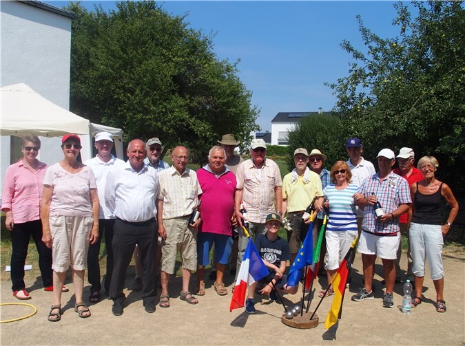 Gute Stimmung beim diesjährigen Bouleturnier in Niederbachem.Winfried Ley