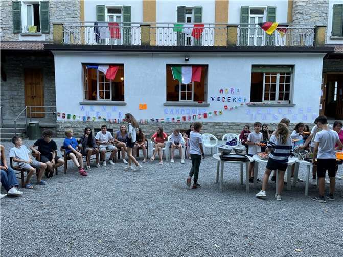 Gute Stimmung gab es bereits beim Kennenlernen.  Foto: Sebastian Engels