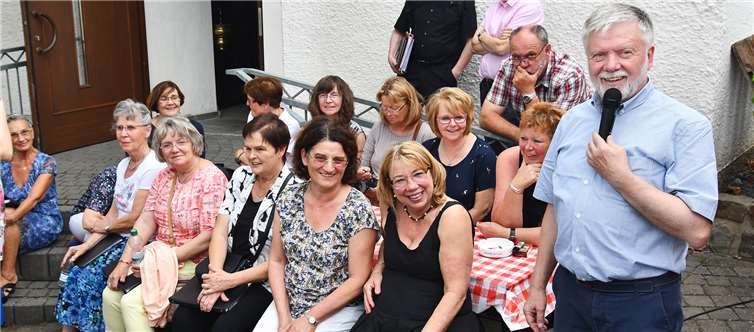 Gute Stimmung herrschte auf dem Käskömpchefest rund um den Dorfplatz.