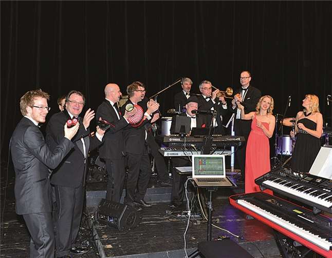 Gute Stimmung herrschte auf dem anschließenden Ball in der Rhein-Mosel-Halle.