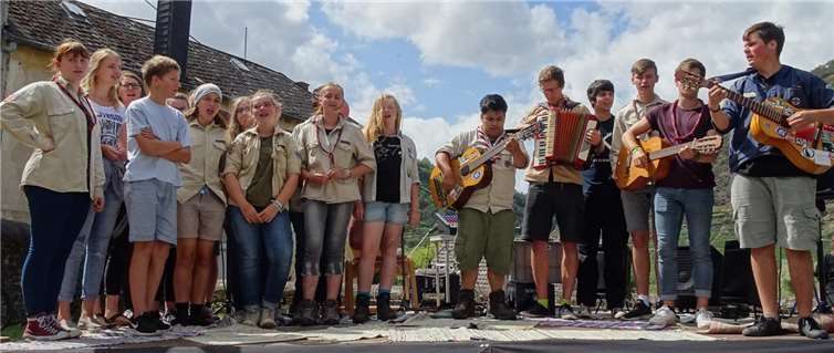 Gute Stimmung herrschte beim Begegnungsfest.Foto: privat
