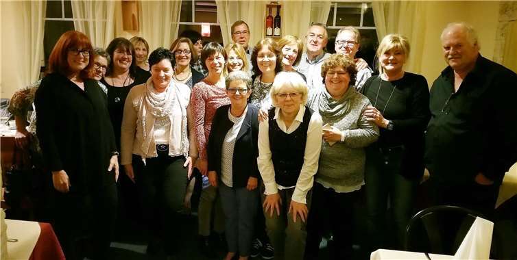 Gute Stimmung herrschte beim Klassentreffen.Privat