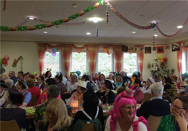 Gute Stimmung herrschte im Saal.