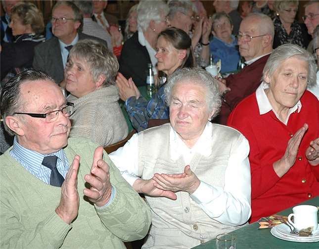 Gute Stimmung herrschte unter den Senioren.